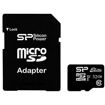 کارت حافظه microSDHC سیلیکون پاور Color Elite کلاس 10  سرعت 85MBps همراه با آداپتور SD ظرفیت 32GB